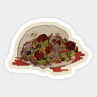 Taco Sticker